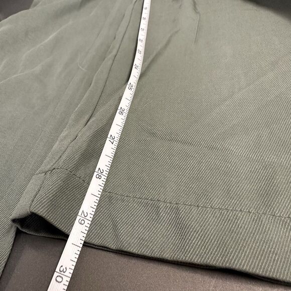 Zara Women’s Cargo Pants Size XS Olive Green Drawstring Casual High Waist‎ NWT - Picture 13 of 14